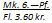 Graphic: image showing double pricing: Mk. 6.-Pf. over Fl. 3.60Kr