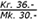 Graphic showing dual pricing of 36 Krner/30 Marks