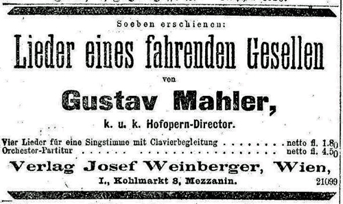 Black and white facsimile of the advertisement