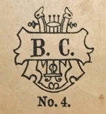 Colour enlargement of the [suppliers?] logo, B.C. No. 4