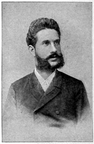 b&w photograph of Josef Stritzko (1861-1908), c. 1892