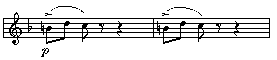 Musical example in .bmp format