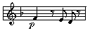 Musical example in .bmp format