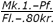 Graphic: image showing double pricing: Mk. 1.-Pf. over Fl. -.80kr.