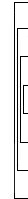 Graphic: four nested vertical brackets indicate that four nested biolios form a single gathering/signature