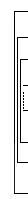 Graphic: four nested vertical brackets indicate that four nested bifolios form a single gathering/signature (the folios of the innermost bifolio are now separated)