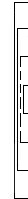 fourth nested vertical brackets indicate that four nested bifolios form a single gathering/signature (the folios of the third bifolio are detached sheets