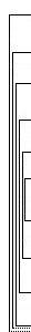 Graphic symbol: a vertical bracket indicating that twelve folios (listed one above the other in the table) form a fascicle of six nested bifolia